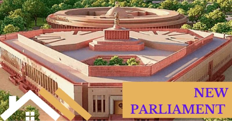 नया संसद भवन New Parliament of India image