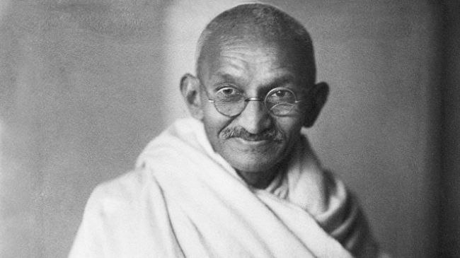 Portrait of Mohandas Karamchand Gandhi - Father of the Nation